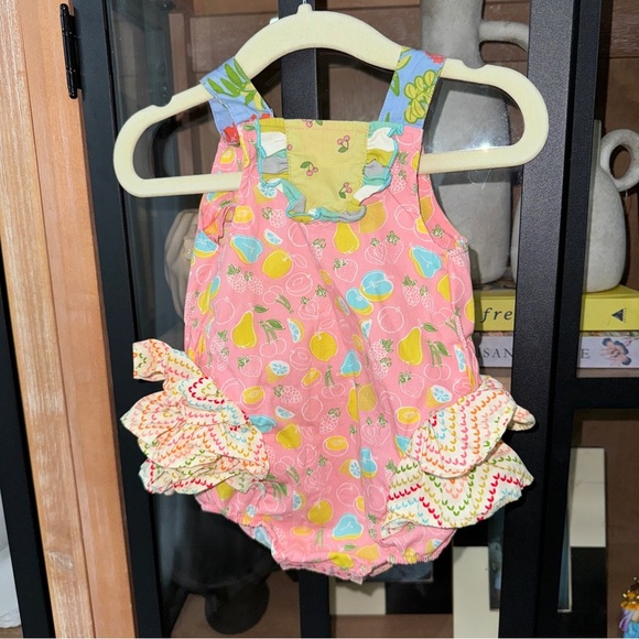 Matilda Jane Bubble Romper Sunsuit Little Lemon It's A Wonderful Parade ruffles - Picture 1 of 8